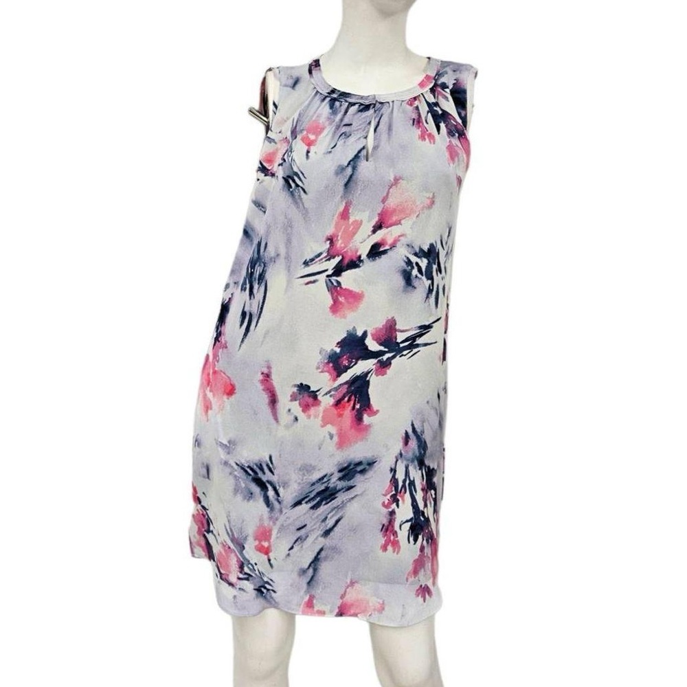 Watercolor tank dress